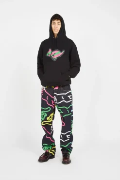 RUNNING PUPPY POPOVER - Hoodie | Noir*ICE CREAM New