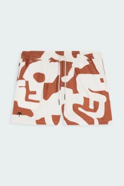 Russet Puzzlotec Swim Shorts - Short | Beige*OAS COMPANY Sale