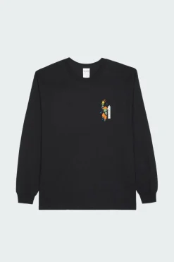Ryu LS - T-shirt | Noir*RIPNDIP Hot
