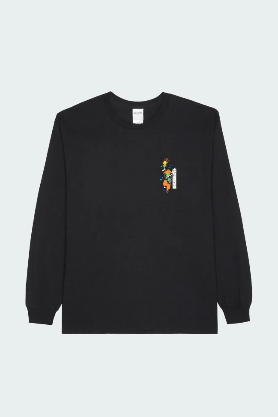 Ryu LS - T-shirt | Noir*RIPNDIP Hot