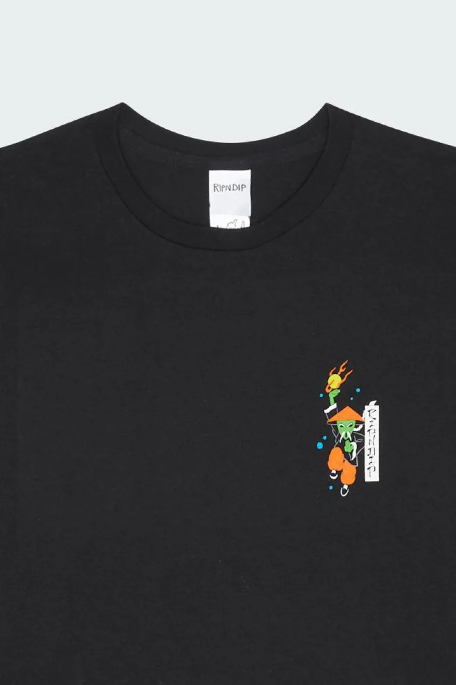 Ryu LS - T-shirt | Noir*RIPNDIP Hot