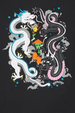 Ryu LS - T-shirt | Noir*RIPNDIP Hot