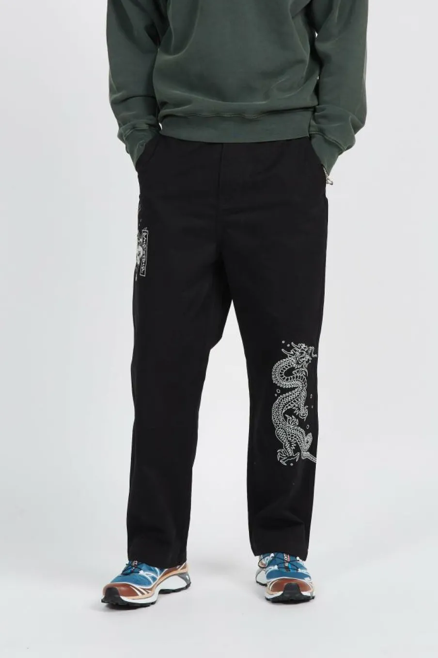 Ryu Wide Leg Pants - Pantalon | Noir*RIPNDIP Hot