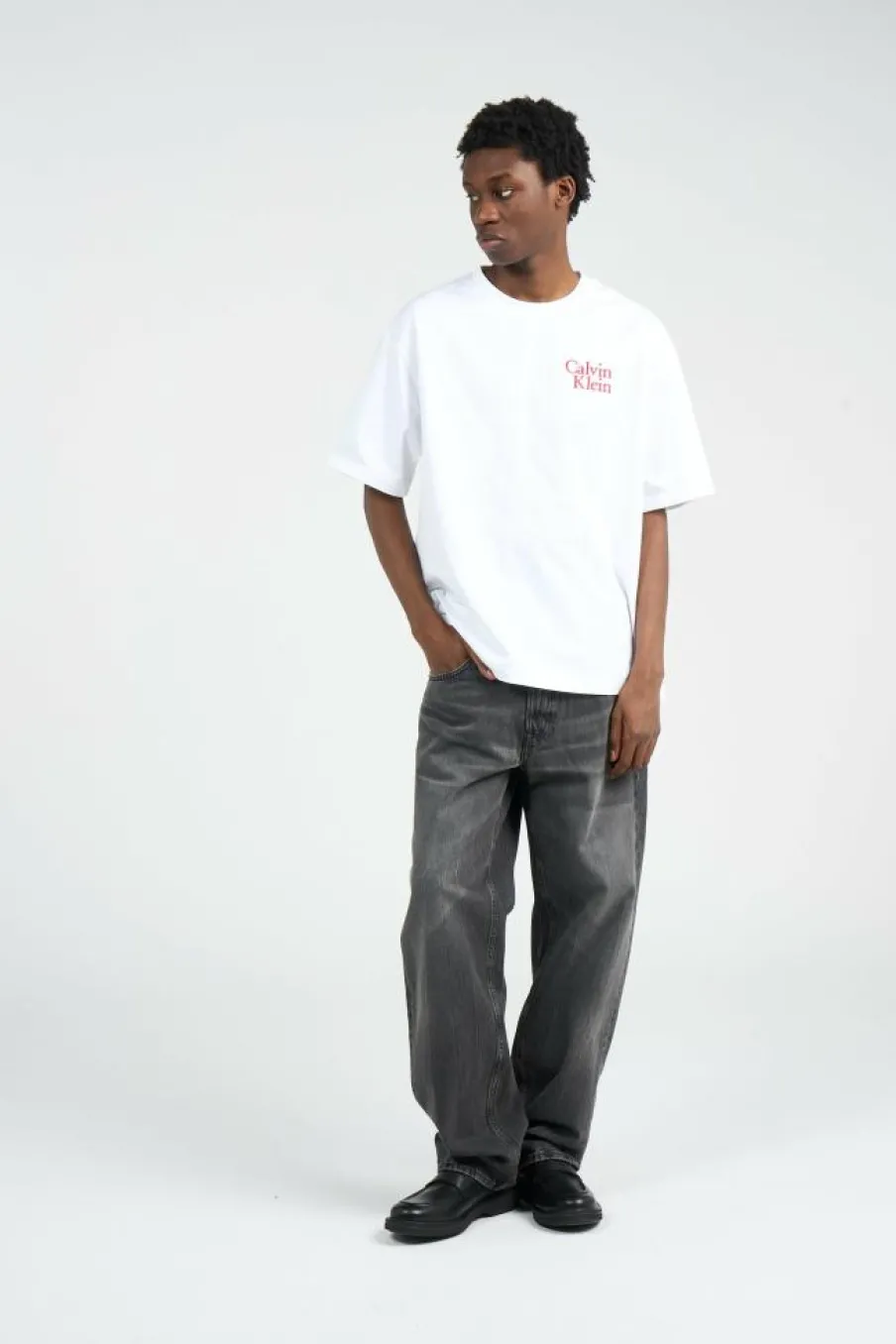 90S STRAIGHT BLACK F - Jean | Vert*CALVIN KLEIN Best