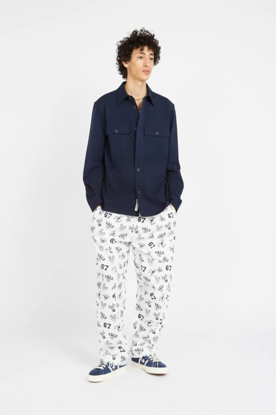 SANTON - Veste | Bleu*MINIMUM Sale