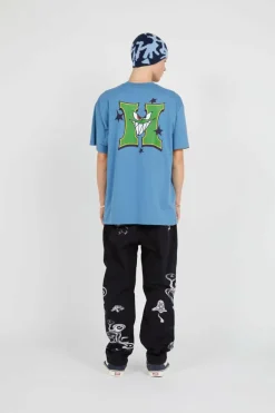 SASSY H SS - T-shirt | Bleu*HUF