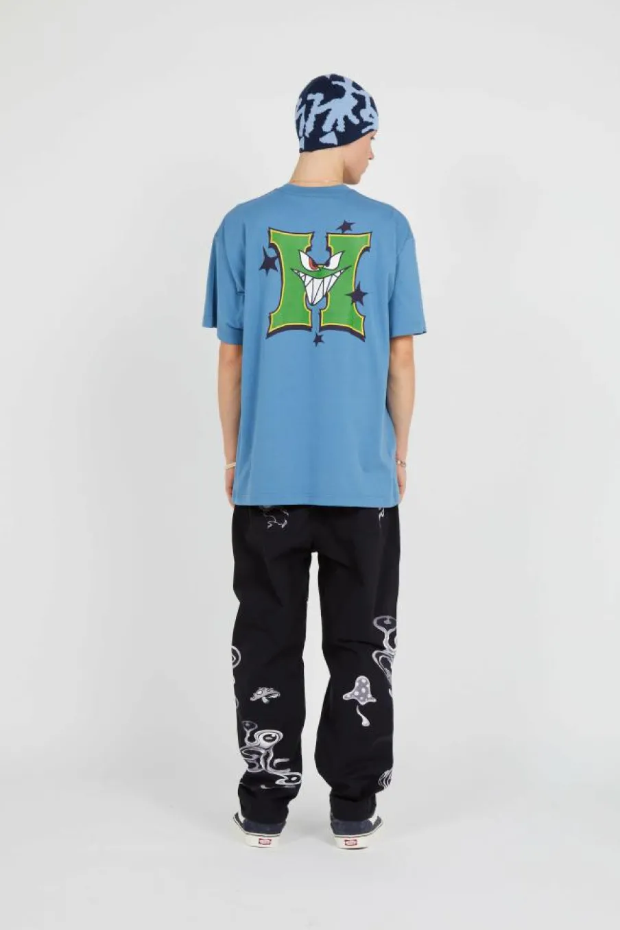 SASSY H SS - T-shirt | Bleu*HUF