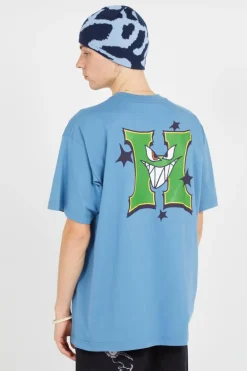 SASSY H SS - T-shirt | Bleu*HUF