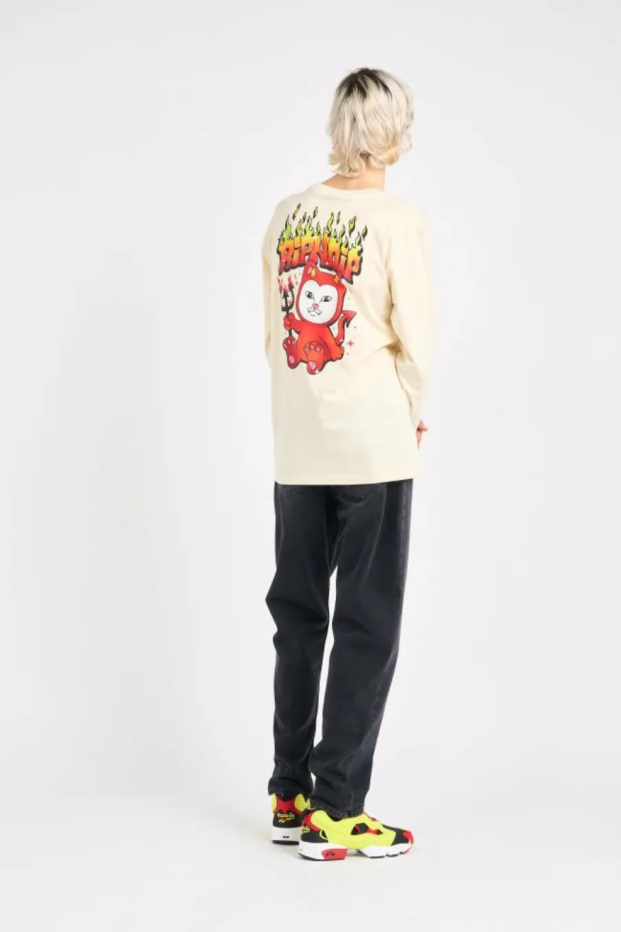 SCARY CUTE - T-shirt | Beige*RIPNDIP New