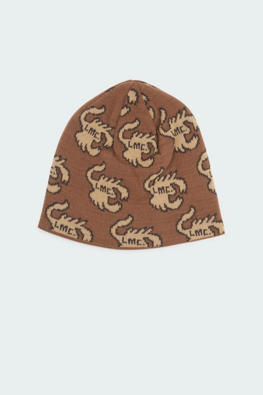 SCORPION UNCUFFED BEANIE - Bonnet | Marron*LOST MANAGEMENT CITIES Outlet