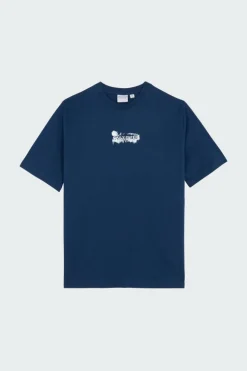 scratch logo ss t-shirt - T-shirt | Bleu*DAILY PAPER Online