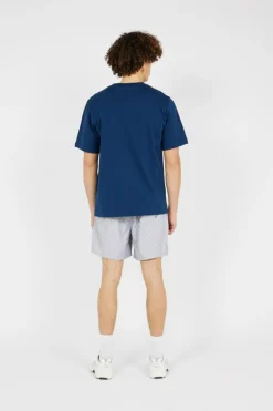 scratch logo ss t-shirt - T-shirt | Bleu*DAILY PAPER Online