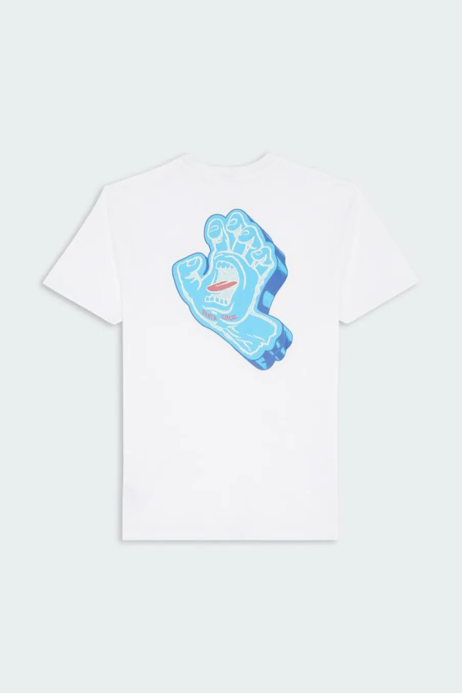 Screaming Foam Hand - T-shirt | Blanc*SANTA CRUZ Sale