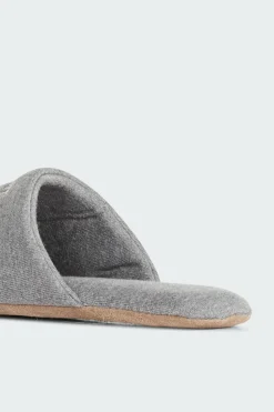SCRIPT EMBROIDERY - Chaussons | Gris*CARHARTT WIP Online