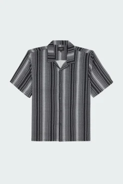 SCRIPT STRIPE - Chemise | Noir*HUF Outlet