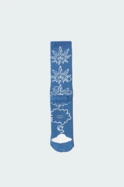SELF DESTRUC - Chausettes | Bleu*HUF Discount