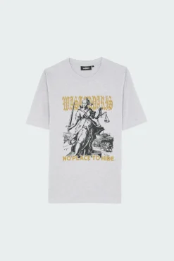 SENTENCE - T-shirt | Gris*WASTED Sale