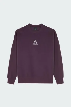 SET TRIPLE TRIANGLE CREW - Sweatshirt | Violet*HUF