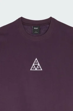 SET TRIPLE TRIANGLE CREW - Sweatshirt | Violet*HUF