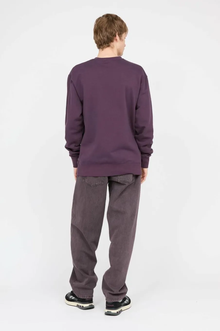 SET TRIPLE TRIANGLE CREW - Sweatshirt | Violet*HUF