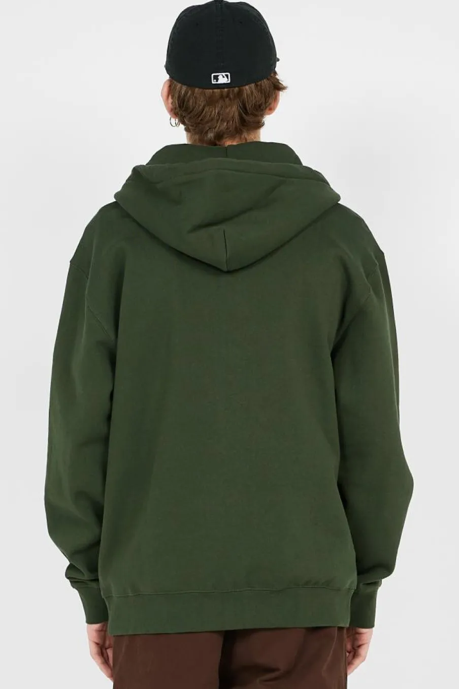 SET TT ZIP HOOD - Hoodie zippé | Vert*HUF Outlet