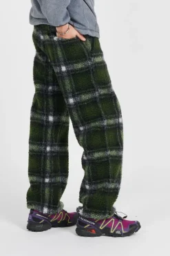 SHADOW PLAID SHERPA PANT - Jogging | Vert*GRAMICCI Discount