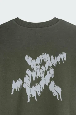 shield crowd relaxed sweater - Sweatshirt | Vert*DAILY PAPER Hot