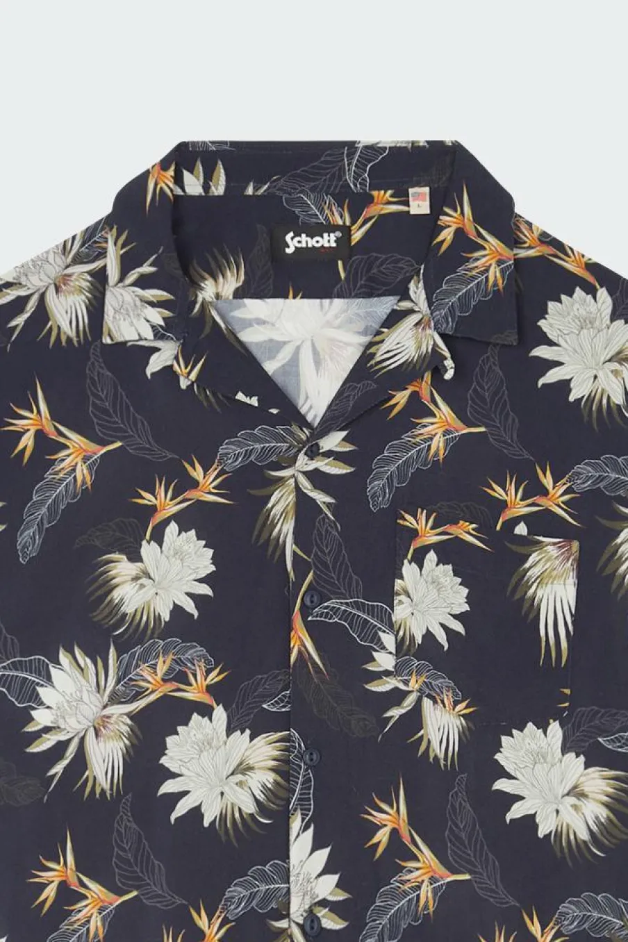 SHRIVERA - Chemise | Bleu*SCHOTT New