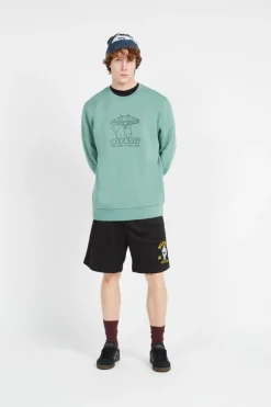 Shroom Cat Crewneck Sweater - Sweatshirt | Vert*RIPNDIP Online
