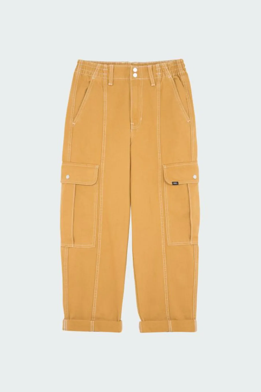 SIDEWALK PANT MSCA WOODT - Jean | Jaune*VANS Clearance