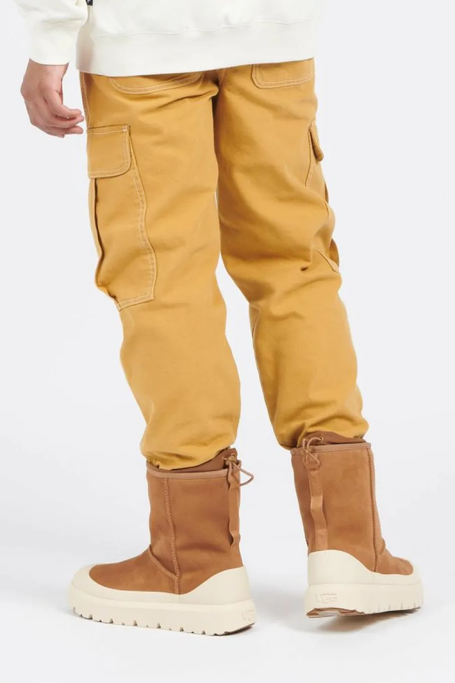 SIDEWALK PANT MSCA WOODT - Jean | Jaune*VANS Clearance