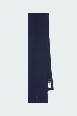 Signature Pony Wool Scarf - Echarpe | Bleu*POLO RALPH LAUREN Online