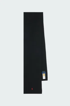 Signature Pony Wool Scarf - Echarpe | Noir*POLO RALPH LAUREN Online