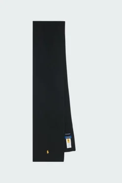 Signature Pony Wool Scarf - Echarpe | Noir*POLO RALPH LAUREN Online