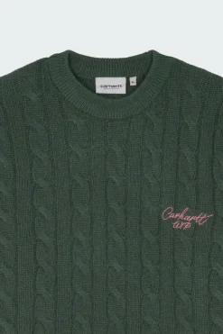 Signature Sweater - Pull | Vert*CARHARTT WIP New