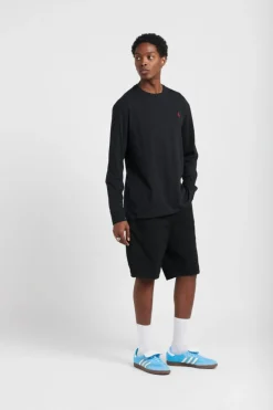 SINGLE KNEE - Short | Noir*CARHARTT WIP Discount