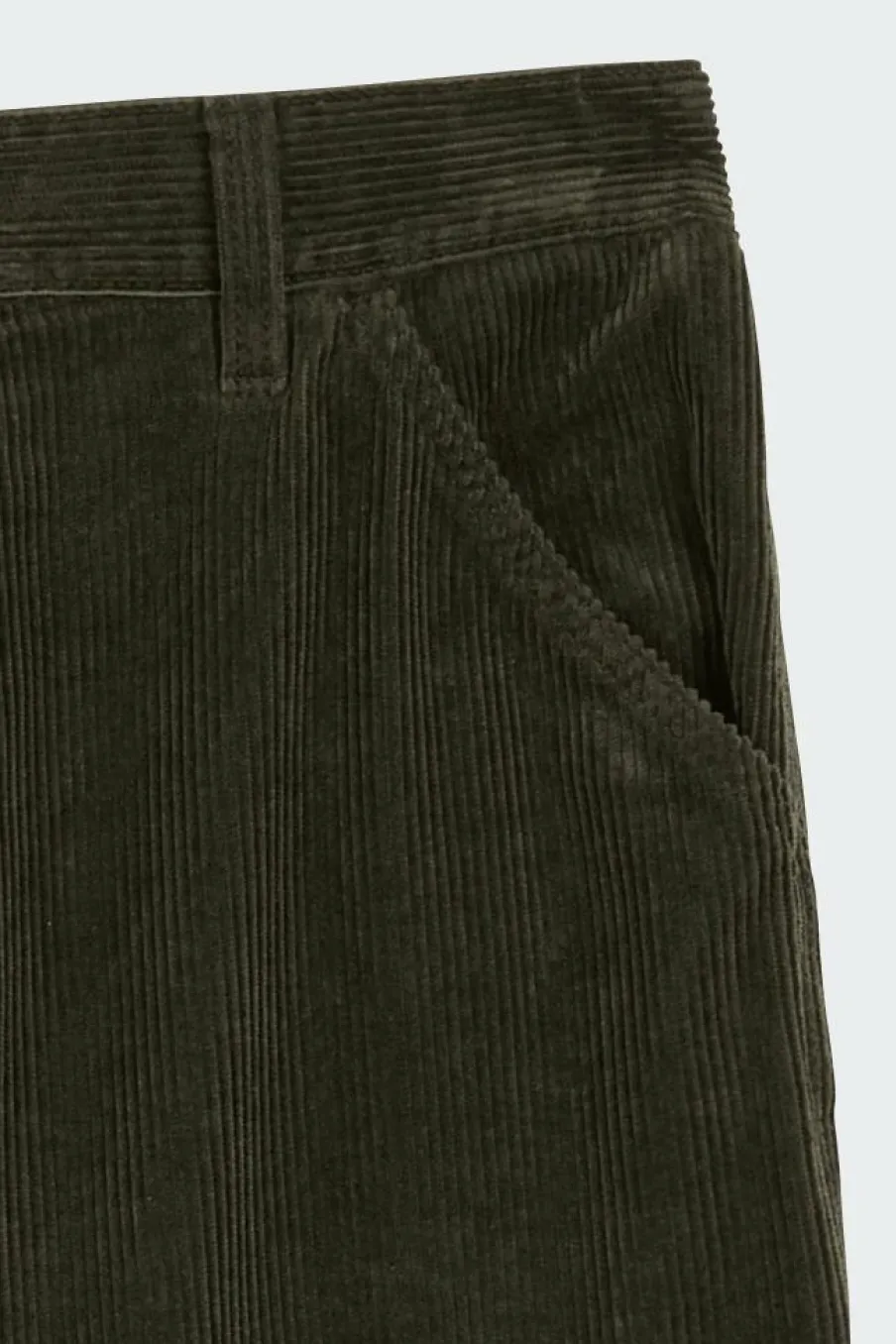 SINGLE KNEE PANT - Pantalon droit en velours | Kaki*CARHARTT WIP Online