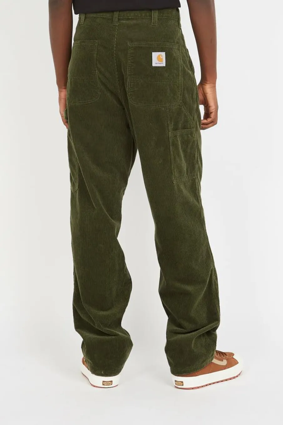 SINGLE KNEE PANT - Pantalon droit en velours | Kaki*CARHARTT WIP Online