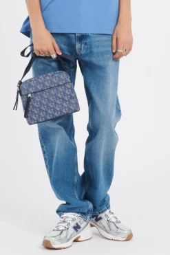 SLOUCHED MONOGRAM MI - Sac à bandoulière | Gris*CALVIN KLEIN Online