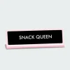Snack Queen Deskplate Sign - Plaque de bureau | Multicolore*FLAMINGO CANDLES Clearance