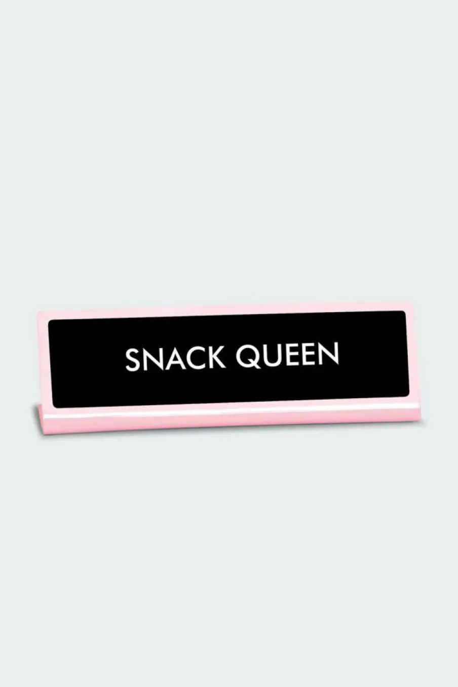 Snack Queen Deskplate Sign - Plaque de bureau | Multicolore*FLAMINGO CANDLES Clearance