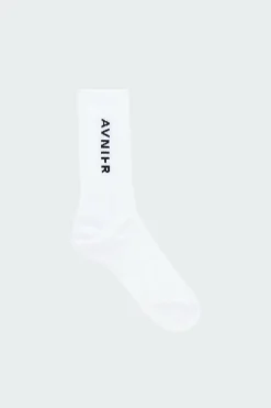 Socks Loop White Vertical - Chaussettes | Blanc*AVNIER Online