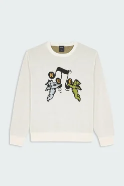 SONG INTARSIA - Pull | Beige*HUF