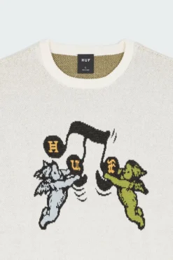 SONG INTARSIA - Pull | Beige*HUF