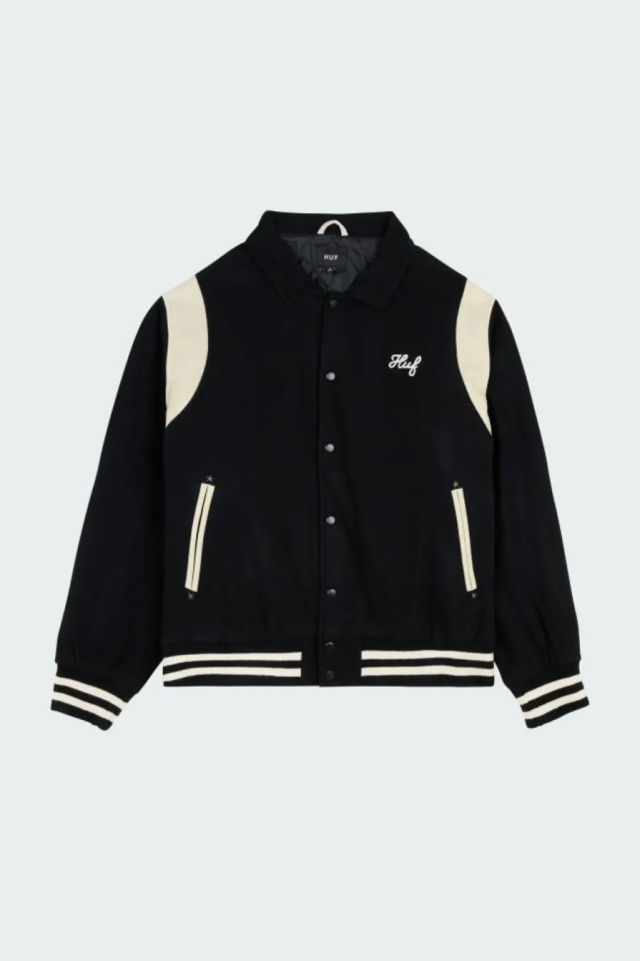 SONG VARSITY - Veste | Noir*HUF Best