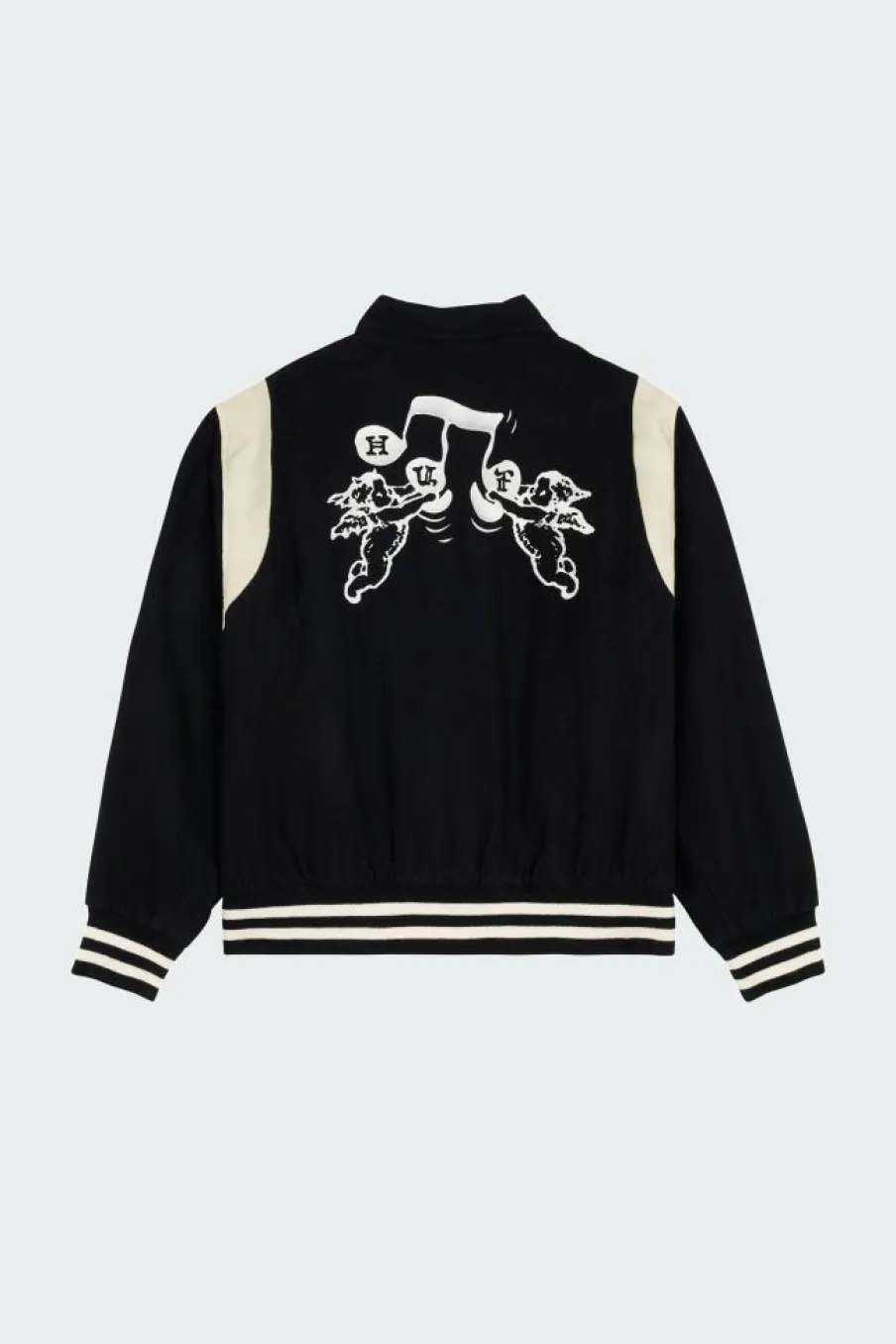 SONG VARSITY - Veste | Noir*HUF Best