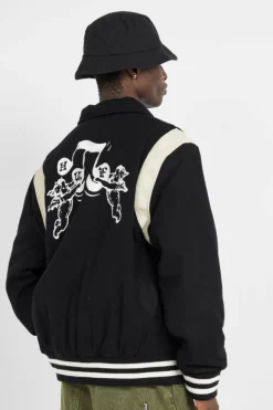 SONG VARSITY - Veste | Noir*HUF Best