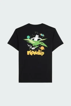 SPACE BIRD - T-shirt | Noir*RIPNDIP Discount