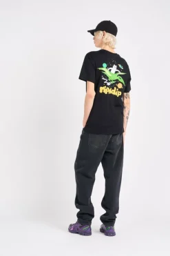 SPACE BIRD - T-shirt | Noir*RIPNDIP Discount