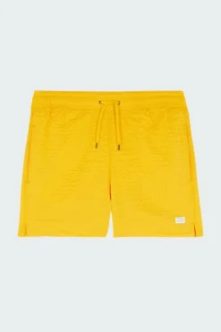 SPECIAL SEERSUCKER - Short de bain | Jaune*EDMMOND STUDIOS